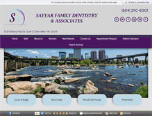 Tablet Screenshot of drsayyar.com